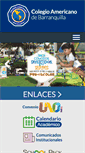 Mobile Screenshot of colegioamericano.edu.co