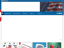 Tablet Screenshot of colegioamericano.edu.sv